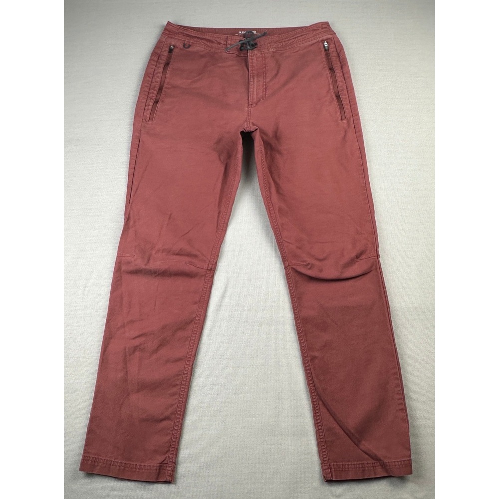 Roark Artifacts of Adventure Layover Pants Mens 32 Brick Red Travel Chino Pants